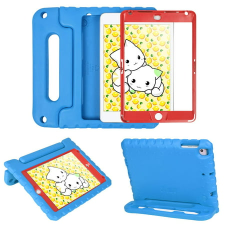 HDE iPad Mini 5/4 Case for Kids with Built in Screen Protector - Shockproof Handle Stand with Apple Pencil Holder Compatibile with New iPad Mini 5th Generation and iPad Mini 4th Generation (Best Uses For Apple Pencil)