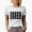 White, variant on Cheer, Groovy Retro Wavy Text Merch Gift, Baby Blue T-Shirt, Large