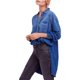 thumbnail image 1 of Free People Love This Henley Blusa para mujer, azul, grande Free People henley, 1 of 1