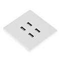 thumbnail image 4 of Safe USB Outlet, Coltage&Over-Charge Protection USB Wall Mounted Socket, Office For Home, 4 of 8