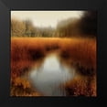 thumbnail image 2 of Clark, Madeline 15x15 Black Modern Framed Museum Art Print Titled - Sunlit Pond II, 2 of 5
