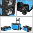 thumbnail image 5 of DNA Motoring TOOLS-00224 19.5" W X 28.5" H X 12" D 3-Tier Stackable Extendable Handle Trolley Tool Box Blue, 5 of 7