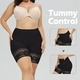 thumbnail image 3 of COMFREE Seamless Anti Chafing Slip Shorts for Women Safety Panty Under Dress Belly Smooth Breathable Boyshort, 3 of 6