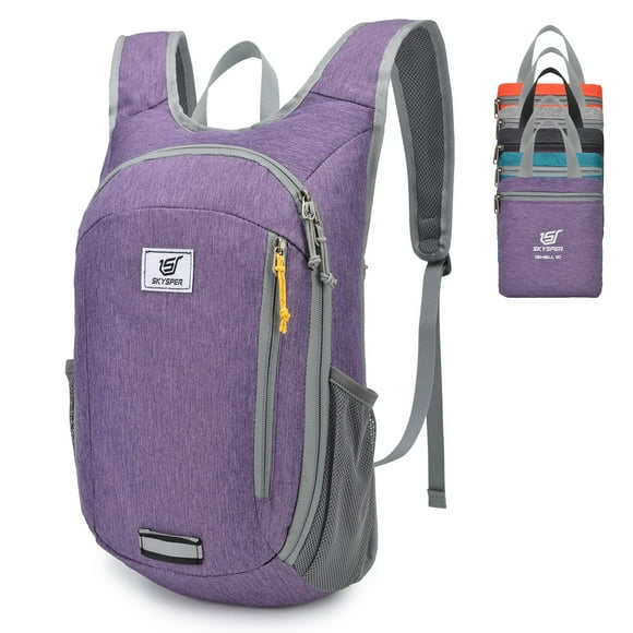Mochila de senderismo plegable SKYSPER pequeña de 10L para mujer y hombre