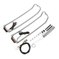 thumbnail image 3 of Geelife Chrome Saddlebag Lid Top Rails LED Light Fit For Harley-Davidson Harley Touring, 3 of 12