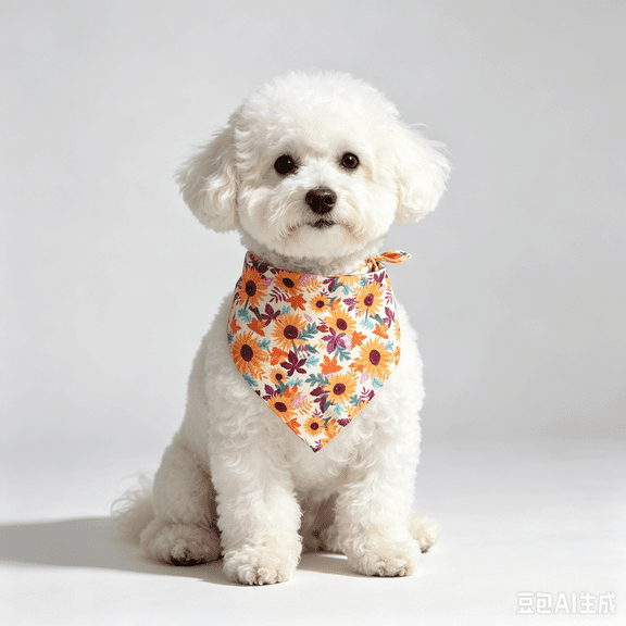 Autumn Holiday Dog Bandana Set, Thanksgiving Fall Pattern Pet Triangle Handkerchief Scarf, Adjustable Soft Bandana for Medium & Large Boy Girl Dogs
