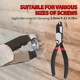 thumbnail image 2 of Slide-Tooth Screwdriver Screw Removal Tool, Rusted Screw Extractor, Carpenter's Pliers, Multi-Functional Wire Stripper, For Home Repair Automotive Maintenance Diy Projects, 1, 2 of 7