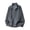 Dark Gray, variant on Lightweight Sun Protection Jackets for Men Big and Tall Summer Hiking Climbing Safari Jackets Stand Collar Full Zip Long Sleeve Tops Dark Green M