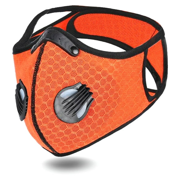 Unisex Face Mask 5 Layers Reusable Washable, Adjustable Earloop Fashionable Anti Haze Carbon Activated Valve Filter Air Purifying Cover Mask Adult Kid
