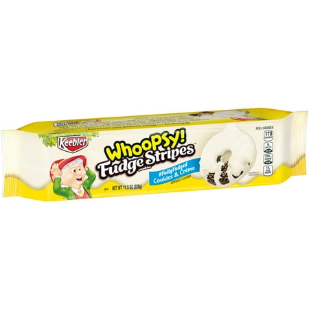 Holiday Fudge - (2 Pack) Keebler Fudge Stripes Cookies 'n' CremeWhoopsy 11.5 Oz