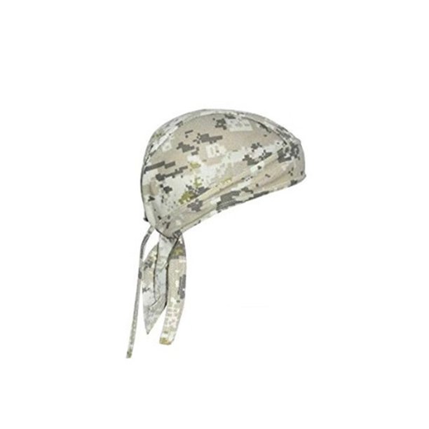 Sombreros de calavera Sonducket gorras Pañuelo Bandana protección solar Impresión Pasamontañas camuflaje verde