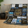 thumbnail image 5 of 50th Birthday Gifts for Men, 50th Birthday Gift Ideas, Milestone 50th Birthday Decorations, Funny 50 Years Old Gift for Husband Him Dad Bonus Dad Grandpa, 50th Birthday Throw Blanket 60x50in, 5 of 5
