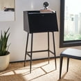 thumbnail image 2 of SAFAVIEH Xander Modern Secretary Writing Desk, Black, 2 of 13