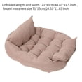 thumbnail image 4 of STARTIST Dog Bed Foldable Cat House Pet Cushion Pet Sleeping Bed for Small Large Dogs Light Pink, 4 of 6
