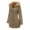 Khaki, variant on Vedolay Women's Cropped Cardigan Fall 2023 Ladies Cardigans Blazer Jacket Coat Army Green,S