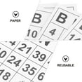 thumbnail image 2 of Miangastore Russian Bingo Chess Game Toy for Kids Logical Thinking Educational Fun White Paper 1 Set, 2 of 8