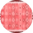 thumbnail image 1 of Ahgly Company Indoor Round Southwestern Red Country Area Rugs, 8' Round, 1 of 4