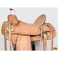 thumbnail image 2 of 17 In Western Horse Saddle American Leather Ranch Roping Hilason, 2 of 7