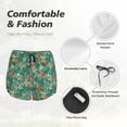 thumbnail image 6 of Lsque Autumn Maple Leaves 1 Printed Women's Running Shorts with Liner Pockets,Elastic Quick Dry Workout Athletic Gym Yoga Shorts,Womens High Waist Shorts-X-Large, 6 of 9