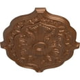 thumbnail image 3 of 36"W x 26"H x 1 1/2"P Pesaro Ceiling Medallion, Hand-Painted Polished Copper, 3 of 4