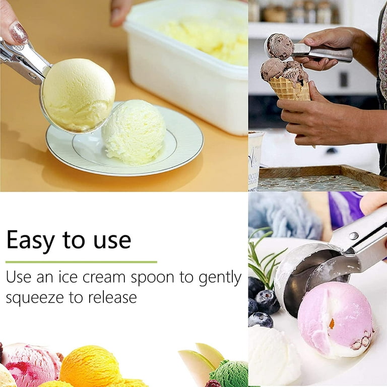 Non-Stick Anti-Feeze Ice Cream Scoop with Unique Liquid Filled