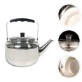 thumbnail image 4 of Tetera de acero inoxidable, práctico hervidor de agua con silbido, utensilio de cocina, 1 ud., 4 of 5
