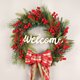 thumbnail image 2 of Guirnalda De Navidad Bayas Rojas Artificiales Arco Colgando Puerta Guirnalda De Pared Decoraciones Decoraciones De Feliz Navidad ANGGREK Otros, 2 of 8