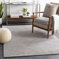 thumbnail image 4 of Hauteloom Clarkdale Wool Living Room, Bedroom Area Rug - Solid & Striped - Gray, Light Gray - 2' x 3', 4 of 9