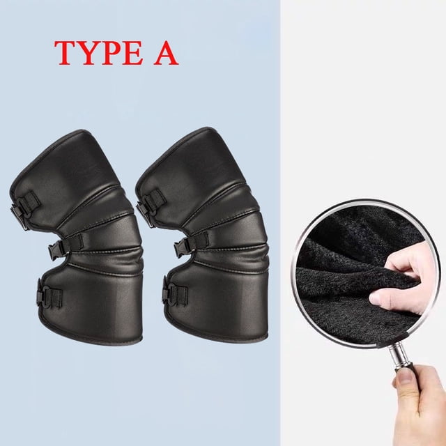 Rodilleras Térmicas Para Invierno, Protectores De Pierna Con Forro Polar Y Diseño Cortaviento Para Ciclismo, Motocicleta Y Deportes Al Aire Libre