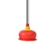 thumbnail image 2 of Desatascador De Inodoros Inodoros manuales Émbolo Fuerte Succión A prueba de salpicaduras Baño Cocina (Rojo) Wdftyju Libre de BPA, 2 of 3