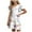 White, variant on Gubotare Girls Patriotic Memorial Day Dresses Toddler Girl Dresses Flutter Sleeve Summer Clothes School Outfit Girls Casual Swing Ruffle Dress (Red,Size 5-6 Years)
