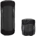 thumbnail image 1 of Sac de Compression pour Sac de Couchage, 30l Léger Imperméable Compact Sac de Rangement en Nylon, Sac de Compression de Voyage, Noir, 1 of 5