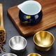 thumbnail image 5 of de Sake de Acero Inoxidable de 45 Ml Mini de Vino de Doble Capa para Tazas de Agua de Té Vajilla de Cocina de Estilo Industrial,A, 5 of 5