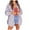 Light Purple, variant on Women Plaid Shirt Jacket Seams Raw Edge Washed Oversized Shirt Jacket With Pockets Flannel Button Down Long Sleeve