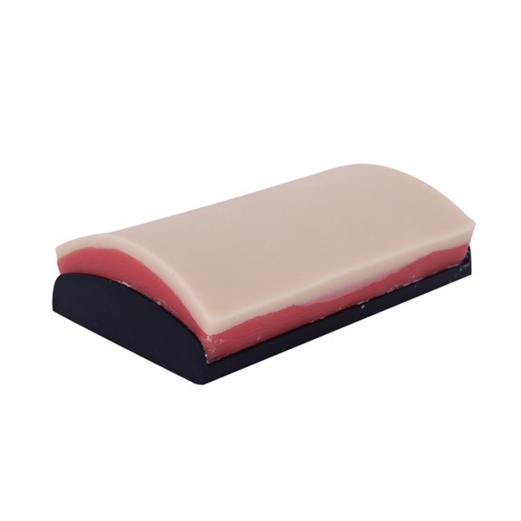 Venipuncture IV Injection Training Pad Model Silicone Human Skin Suture Training Pad Injection Practice Pad 3 Skin Layer