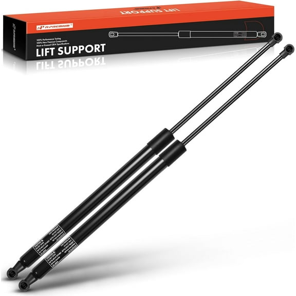 A-Premium Rear Window Glass Lift Supports Shock Struts Compatible with Lexus GX460 2010-2016 Set of 2