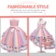 thumbnail image 4 of KAKOWELY 1 pieza de disfraz de fiesta para niña, vestido de gasa, falda de cosplay para fiesta, falda tutú para niños, 4 of 5