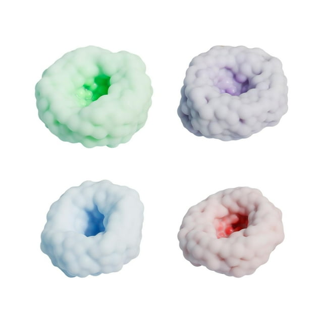 Slow Rise Stress Ball under $5! CQCYD Stress Relief Squeeze Toy, Slow Rise Kneading Ball for Sensory Play, Ice Skin Hand Made Decompression Toy, Anti Anxiety Fidget Toy
