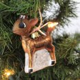 thumbnail image 3 of Cody Foster Retro Rudolph Character - 1 Glass Ornament 3.50 Inch, Glass - Santa Misfit Toys Yukon Song Go6011 Clarice, 3 of 3