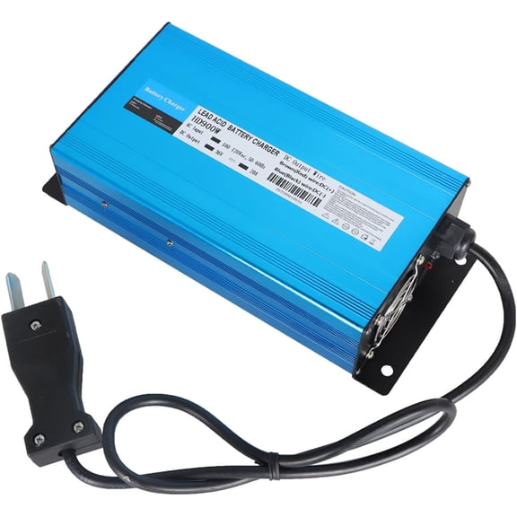 munirater 36V 20A Golf Cart Battery Charger with Crowsfoot Plug Replacement for Golf Carts