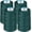 4xDark Green, variant on Purpose Sewing Thread from Spun Polyester for Serger, Overlock, Merrow, Quilting Sewing 4 Big Cones of 5000M (5500 Yards) Each - 40S/2 White