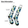 thumbnail image 2 of Yiaed Game All Day Print Great elasticity Adult Stockings Sports socks for Men and Women, 2 of 6