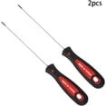 thumbnail image 4 of HUGFEGWE 1.5mm x 100mm Ball Head Precision Screwdriver Hex Design Wrench Hand Tool 2Pcs CJB91-22941, 4 of 8