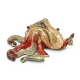 thumbnail image 3 of Bejeweled Pewter Multi Color Enamel Finish Octopus Trinket Box, 3 of 6