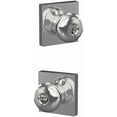 thumbnail image 3 of Schlage F51APLY626COL Plymouth Single Cylinder Keyed Entry Door Knob Set - Chrome, 3 of 7