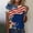 X001-Multicolor, variant on Goodtrade8 Summer T Shirts for Women American Flag Short Sleeve Pullover Casual July 4th , Red White and Blue Graphic Crew Neck Red White and Blue Juniors Tops Fashion