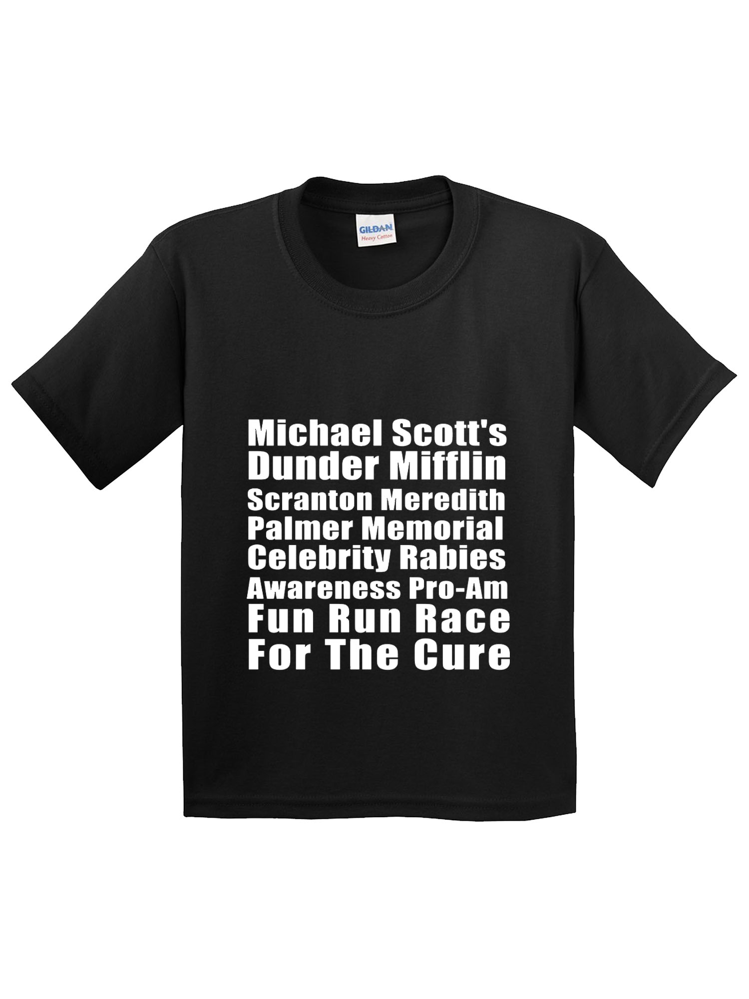 michael scott rabies awareness t shirt