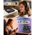 thumbnail image 2 of Reproductor de CD Portátil HOVOYNN Bluetooth Luz RGB USB AUX, 2 of 8