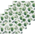 thumbnail image 2 of Palm Leaves Washcloths Set of 2-12 x 12 inch Pure Cotton Wash Cloth Highly Absorbent and Soft Fingertip Towels Face Cloths for Bath, Spa Wash cloth, 2 of 7