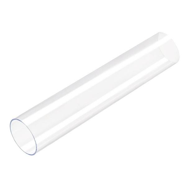 Polycarbonate Rigid Round Clear Tubing 59mm(2.32 Inch)IDx63mm(2.48  Inch)ODx305mm(1ft) Length Plastic Tube